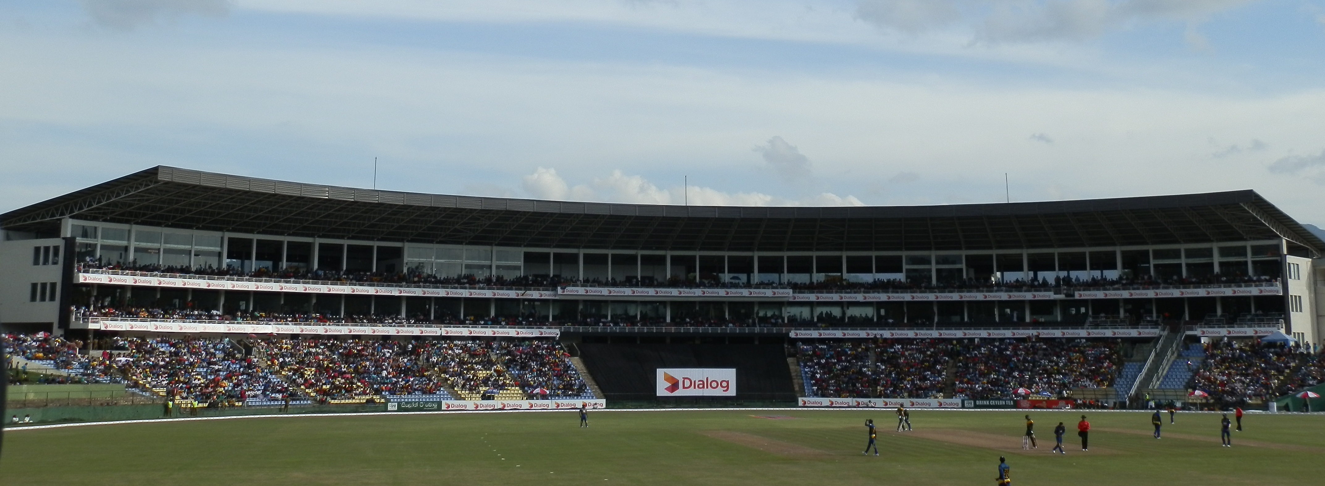 Pallekele International Cricket Stadium in Sri Lanka